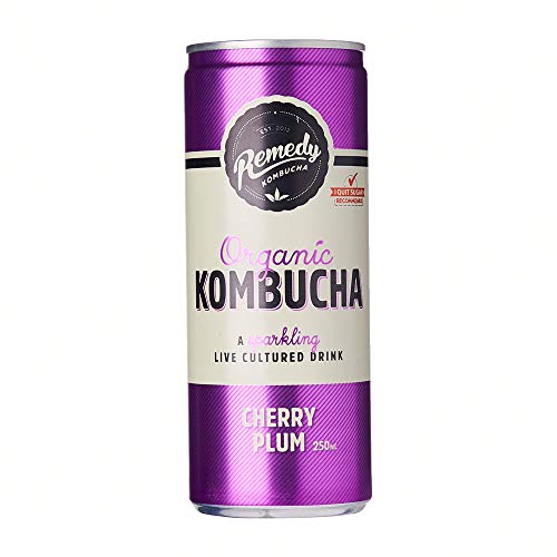 Remedy Kombucha Org CANS Kirschpflaume, 250 ml