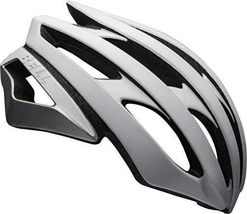 BELL Unisex – Erwachsene Stratus MIPS Fahrradhelm Road, Matte/Gloss White/Silver, M | 55-59cm
