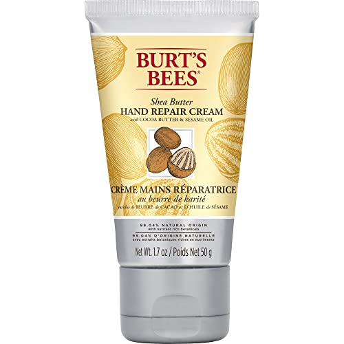 Burt's Bees Repair Handcreme für sehr trockene Hände, mit Sheabutter, schnell einziehende Handfeuchtigkeitscreme, 50 g