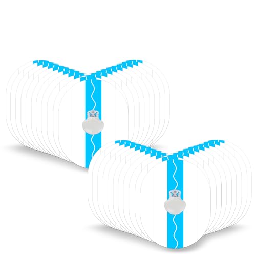 40 Stück Medtronic Guardian Sensor 4 Pflaster, Wasserfest Patch Sport-Pflaster für Guardian 3 & 4 Sensor, transparent ohne Kleber in der Mitte, selbstklebend & Hautfreundlich - 7 Tage Klebekraft