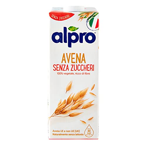 Alpro Haferdrink Unges??t, 1 Liter, 8er Pack
