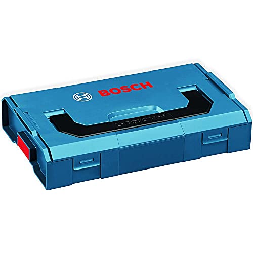 Bosch Professional L-BOXX Mini (Miniversion der L-BOXX aus dem Bosch Mobility System, Maße 260x155x63 mm, 0,3 kg) Blau