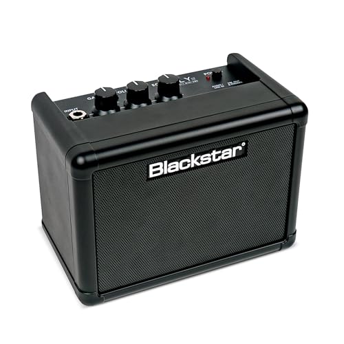 Blackstar Fly 3 LT Mini-E-Gitarre, tragbar, batteriebetrieben, Schwarz