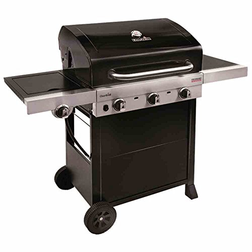 Char-Broil Performance 330B - 3 Brenner Gasgrill mit Seitenbrenner, Schwarz