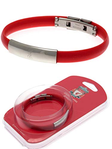 Liverpool F.C. Damen-Armband Edelstahl und Silikon