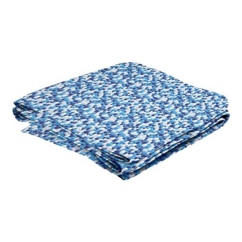 Bestway Ersatzteil Poolfolie (grau/Kieselmosaik-Optik) für Hydrium Stahlwandpool 300 x 120 cm