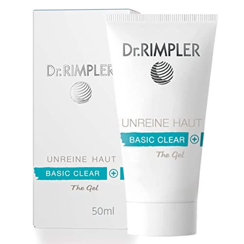 Dr. Rimpler Intensive Gesichtspflege für starke Unreinheiten I Gesichtscreme 'Basic Clear+ The Gel' porenverfeinernd I 50ml