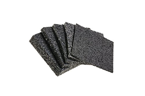 Terrassenpads 90 x 90 x 3mm 6mm 8mm 10mm 20mm! Stärke und Menge auswählen !! (90 x 90 x 6mm Menge: 50 Stück)