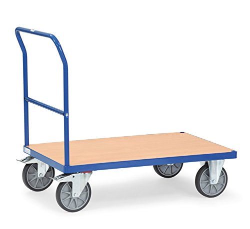 Fetra Plattformwagen 1000x700 mm mit 1 Schiebebügel Tragkraft 600 kg