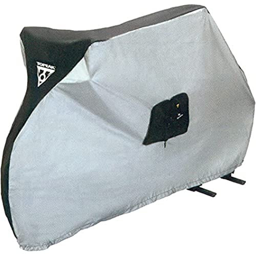 TOPEAK Unisex – Erwachsene Bike Cover Schutzhülle, Silber, 170 x 100 x 50 cm