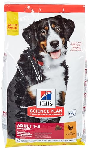 Hill's - Hill's Science Plan Adult Large Breed Chicken Hundefutter mit Huhn, Inhalt: 18 kg