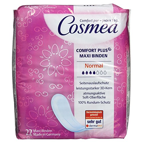 Cosmea Comfort Plus Maxi Binden normal, 22 St.