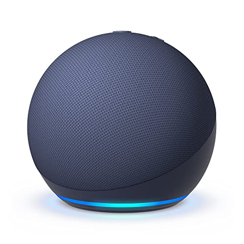 Echo Dot (Neueste Generation) | Smarter WLAN- und Bluetooth-Lautsprecher mit Alexa und gigantischem, sattem Klang | Tiefseeblau