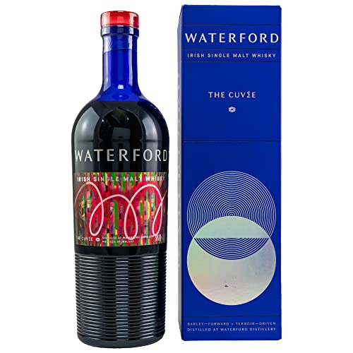 Waterford I The Cuvée I Irish Single Malt Whisky I 700 ml I 50% Vol. I Geschenkbox I Noten von roten Äpfeln und Kaffeekuchen