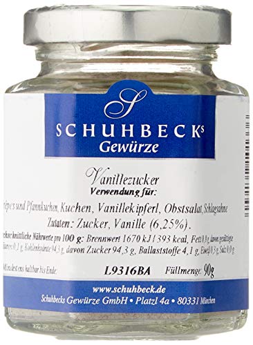 Schuhbecks Gewürze Vanillezucker, 3er Pack (3 x 90 g)