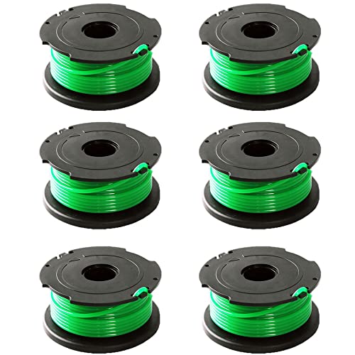 Chuancheng 6 grüne Trimmerspulen für Black & Decker GL7033 GL8033 GL9035 Rasentrimmer A6482