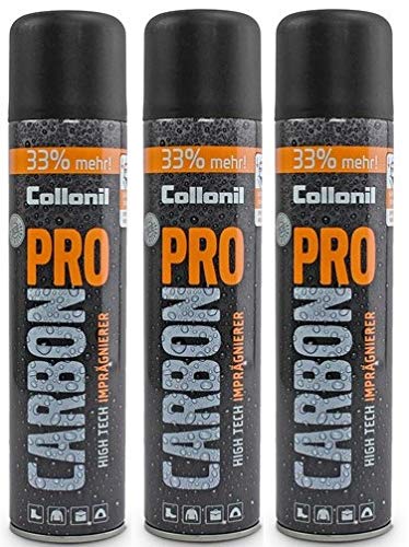 Collonil 3 x Carbon Pro +33% Imprägnierung farblos, 400 ml