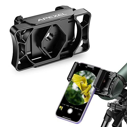 Handy Adapter für Ferngläser-Spektiv Handy Adapter,Mikroskop Handy Adapter,Telescopic Adapter fit on Optical Devices and Smartphones