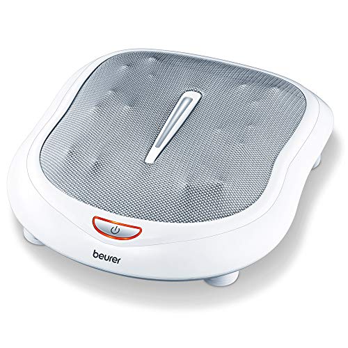Beurer FM 60 Fußmassagegerät, 18 Massageköpfe, Wärmefunktion, 2 Geschwindigkeiten, durchblutungsfördernde Shiatsu Massage | 1er Pack