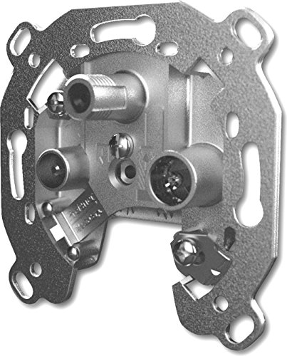 TELEVES 3-Fach Durchgangsdose in Stecktechnik SD33STDC
