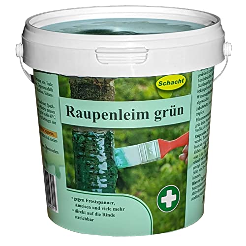 Schacht Raupenleim Grün 1kg Eimer