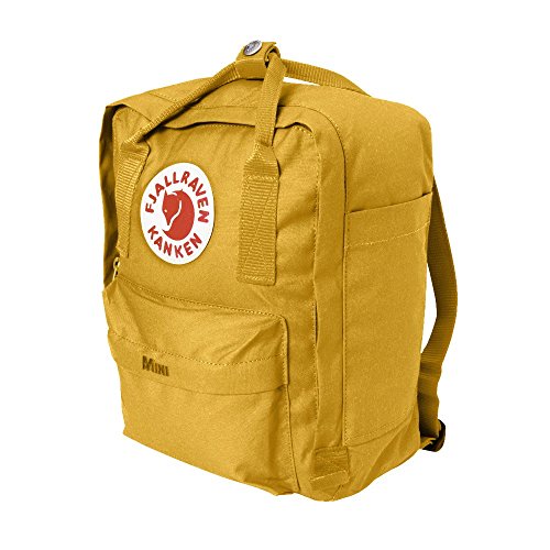 Fjällräven FJà„LLRà„VEN Fjällräven Unisex Rucksack Knken Mini, 29 x 20 x 13 cm, 7 L, Ochre