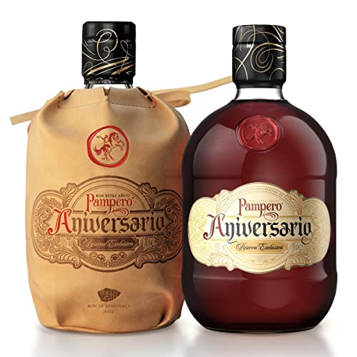 Pampero Aniversario | Preisgekrönter, aromatischer Premium-Rum Blend | blended in den Weiten Venezuelas | 40% vol | 700ml Einzelflasche |
