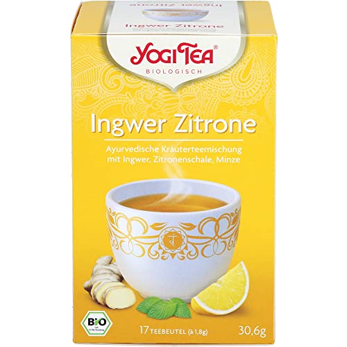 Yogi Tea Ingwer Zitrone Tee Bio (1 x 30,6 g)