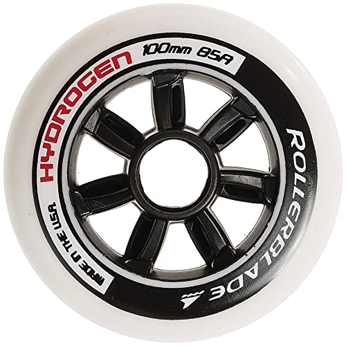 Rollerblade Unisex – Erwachsene Hydrogen 100/85A Räder, Black, UNIC