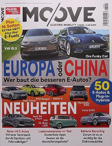 Auto Motor Sport MOOVE 4/2023 'Europa oder China'