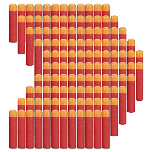 COCOSO 120er 9,5cm Schaumstoff Darts Nachfüllpack für alle NERF N-Strike Elite Mega Centurion Blaster Spielzeuggewehre, Nerf Zubehör