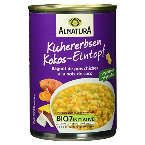Alnatura Bio Kichererbsen Kokos-Eintopf, 400g