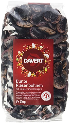 Davert Bunte Riesenbohnen, 2er Pack (2 x 500 g) - Bio