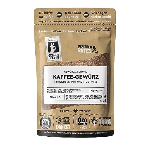 Bremer Gewürzhandel Kaffeegewürz, gemahlen, leckeres orientalisches Aroma, für intensiven Kaffee- und Kakaogeschmack, 50g