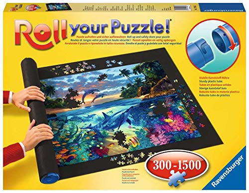 Ravensburger Roll your Puzzle - Puzzlematte für Puzzles mit bis zu 1000 Teilen, Puzzleunterlage zum Rollen, Praktisches Zubehör zur Aufbewahrung von Puzzles, Medium