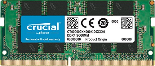 Crucial RAM 8GB DDR4 3200MHz CL22 (2933MHz oder 2666MHz) Laptop Arbeitsspeicher CT8G4SFRA32A