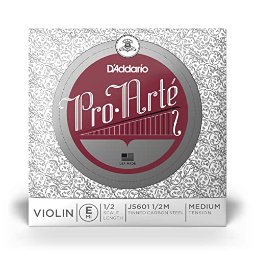 D'Addario Pro-Arte Einzelsaite für 1/2 Violine, E Saite, Medium
