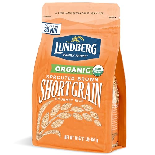 Lundberg Rice Sprouted Short Brown (6x1 Lb)