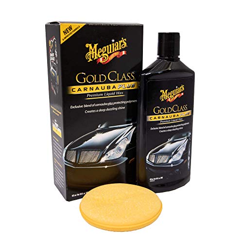 Meguiar's G7016EU Gold Class Carnauba Plus Premium Liquid Wax Autowachs, 473ml