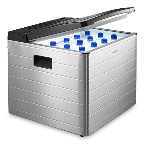 Dometic CombiCool RC 2200 EGP, lautlose, elektrische Absorber-Kühlbox aus Aluminium mit Gas-Anschluss 50 mbar, 40 Liter, 12 V und 230 V für Auto, Lkw und Steckdose