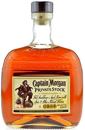 Captain Morgan Private Stock 1,0l Premium Barrel - Spirituose mit original karibischem Rum