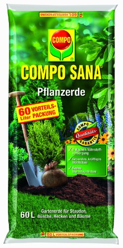 Compo 11654 Sana Pflanzerde Kultursubstrat 60 Liter