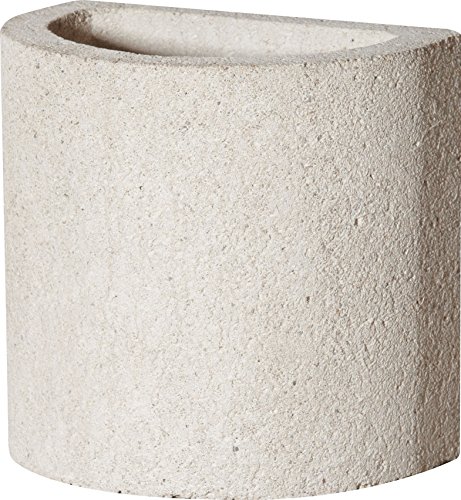 Buschbeck Grill Zubehör, Kaminaufsatz für Gartengrillkamin Rondo, weiß, 35 x 25 x 34 cm, 90084.000