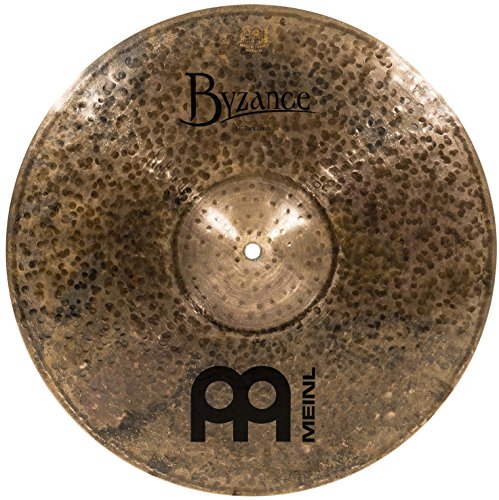 Meinl Cymbals Byzance Dark Crash 17 Zoll (Video) Schlagzeug Becken (43,18cm) B20 Bronze, Dunkles Finish (B17DAC)
