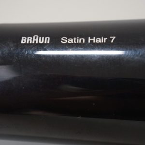 Schwarzer Satin Hair 7 Haartrockner