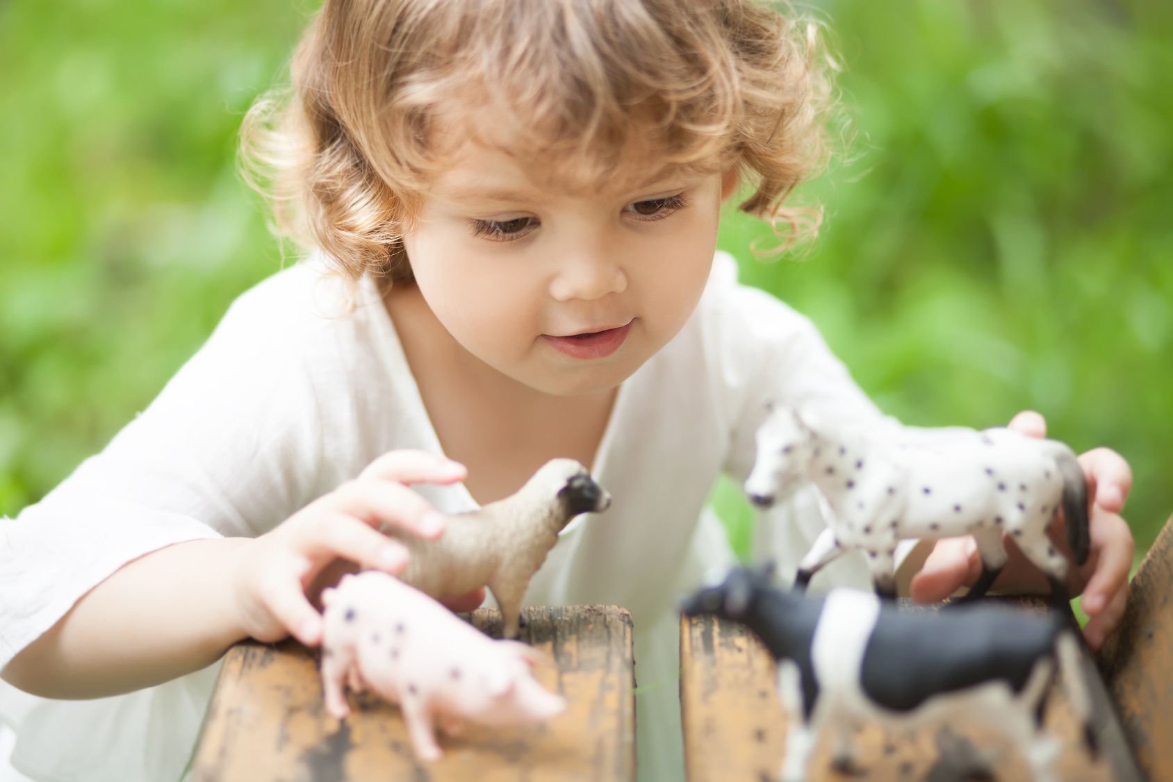 Verschiedene Figuren als Spielzeug