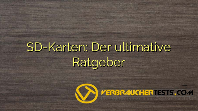 SD-Karten: Der ultimative Ratgeber