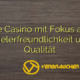 Ice Casino mit Fokus auf Spielerfreundlichkeit und Qualität